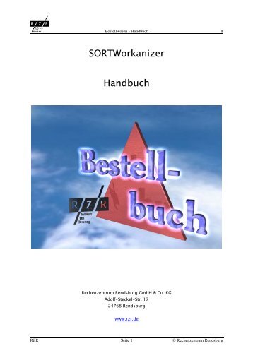 Bestellbuch - SORT GmbH