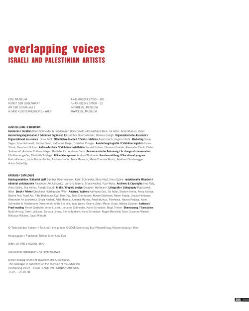 katalog-overlapping voices - Ritesinstitute