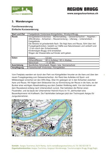 3. Wanderungen - Pro Natura Aargau