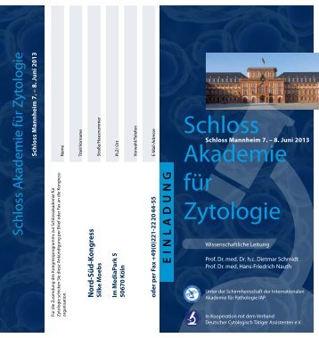 Schloss Akademie für Zytologie - Internationale Akademie für ...