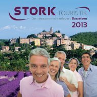 Katalog 2013 - Stork-Touristik