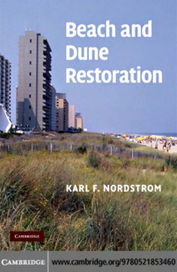 BEACH AND DUNE RESTORATION - Inecol