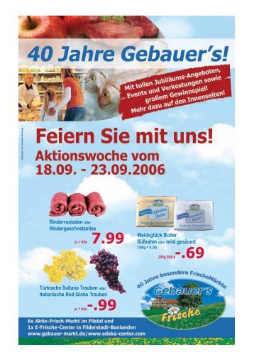 Gebauers 40er Jubiläumszeitung als Download - aktiv-markt M ...