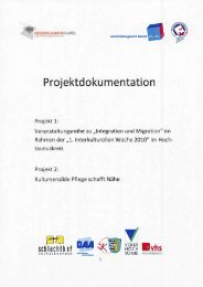 Projektdokumentation - ver.di Bildungswerk Hessen