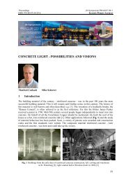 Concrete Light - Possibilities and Visions