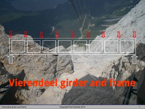 Vierendeel girder and frame - Engineering Class Home Pages