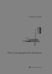 Das Cyanographische Kabinett - Gunnar Kollin