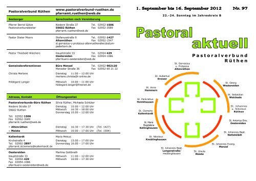 Pastoral-aktuell - Kallenhardt