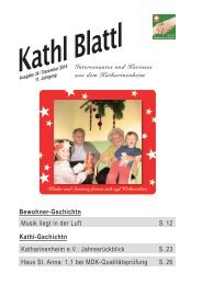 Ausgabe 34 / Dezember 2010 - Katharinenheim