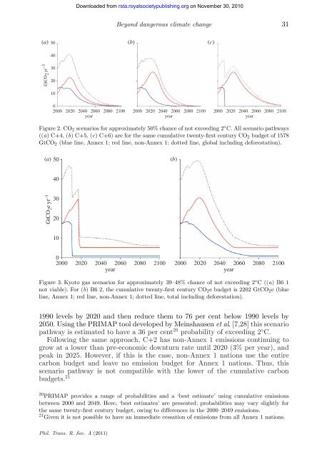 Four degrees and beyond: the potential for a global ... - Amper