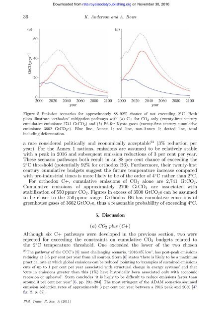 Four degrees and beyond: the potential for a global ... - Amper