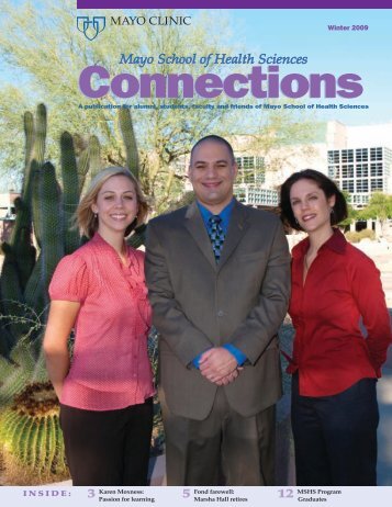 MSHRS Alumni Connection Mag Winter 09 - MC4192 ... - Mayo Clinic