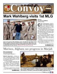 Mark Wahlberg visits 1st MLG