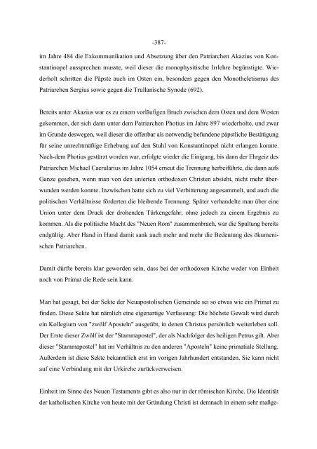 demonstratio catholica traktat iii - von Prof. Dr. Joseph Schumacher