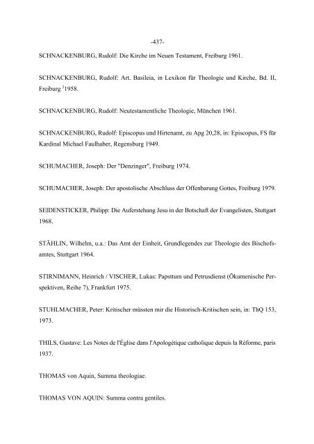 demonstratio catholica traktat iii - von Prof. Dr. Joseph Schumacher