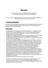 Bericht - smartCM