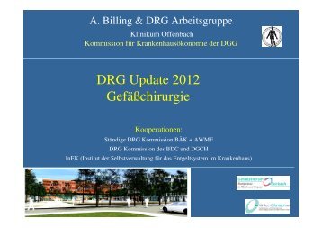 Billing DRG update 2012 für drg kurs - Deutsche Gesellschaft für ...