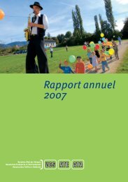 Rapport annuel 2007 - ATE Association transports et environnement