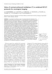 Value of contrast-enhanced multiphase CT in combined PET/CT ...