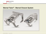 Sternal Talon - Sternal Closure System