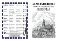 Gembrief 04-2011 - Evangelische Kirchengemeinde Oberscheld