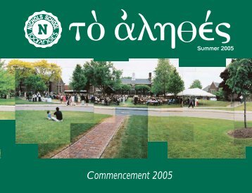 Commencement 2005 - Nichols School