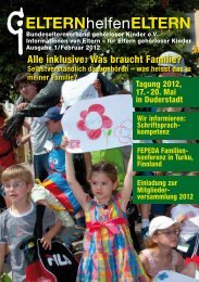 Februar 2012 - Bundeselternverband gehörloser  Kinder eV