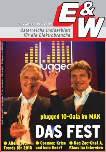 plugged 10-Gala im MAK - E&W