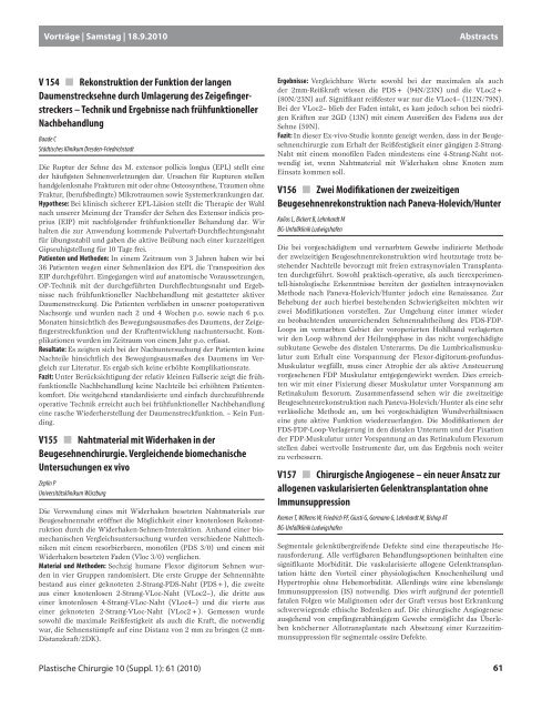 Supplement 1 10. Jahrgang September 2010 D57442 ... - DGPRÄC