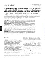 A phase I open-label dose-escalation study of oral BIBF 1120 ...