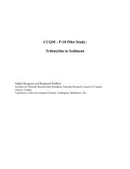 CCQM - P-18 Pilot Study: Tributyltin in Sediment - BIPM