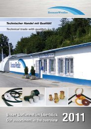 Technischer Handel mit Qualität! - Hermann Wendler GmbH