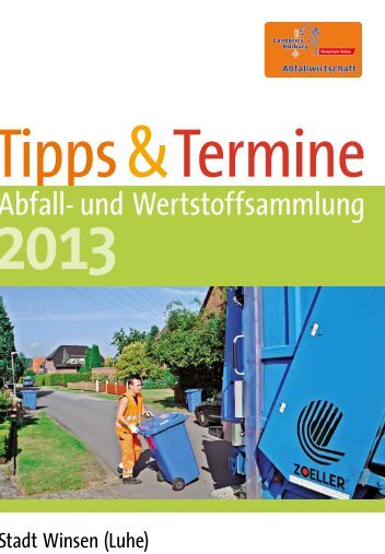 Tipps & Termine Winsen, Ausgabe 2013 - Abfallwirtschaft ...