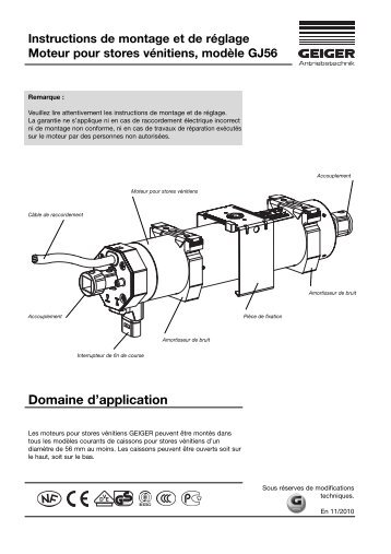 Domaine d'application - Geiger Antriebstechnik