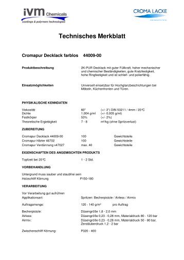 44009-00_Cromapur_Decklack_24112009 1 - Heinz Geiger GmbH