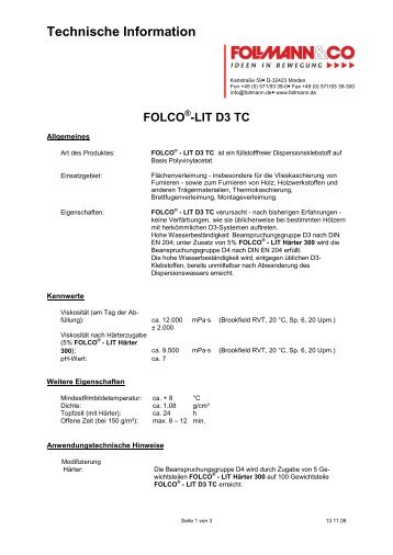 folco® - lit d3 tc