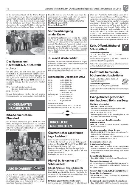 Amts- und Mitteilungsblatt - Geiselwind