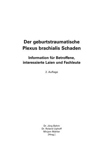 Der geburtstraumatische Plexus brachialis Schaden Information fr ...