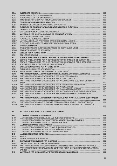 Preus de referència d'edificació, de seguretat i salut, assaigs ... - ITeC