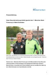 Pressemitteilung Hoser Bauunternehmung GmbH gewinnt den 1 ...
