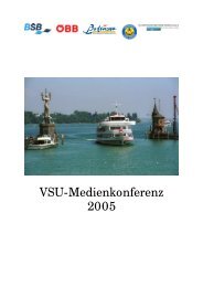 VSU-Medienkonferenz 2005 - Bodensee Schiffsbetriebe GmbH