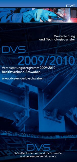 Veranstaltungsprogramm 2009/2010 Bezirksverband Schwaben ...