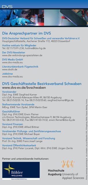 Veranstaltungsprogramm 2009/2010 Bezirksverband Schwaben ...