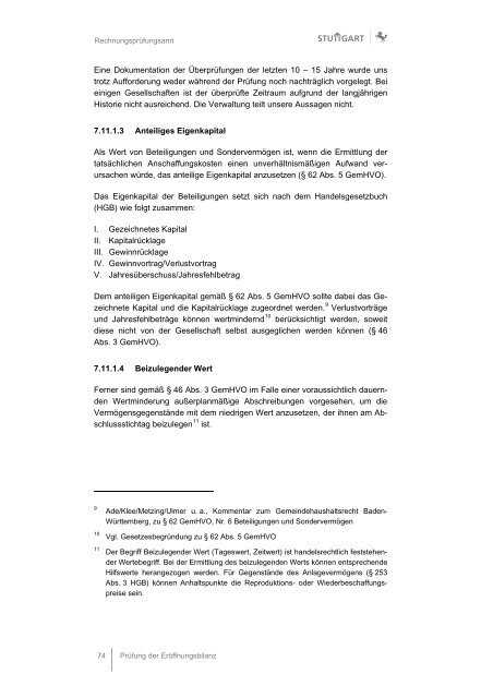 Anlage 3 Eröffnungsbilanz 2010_RPA.pdf - Landeshauptstadt Stuttgart