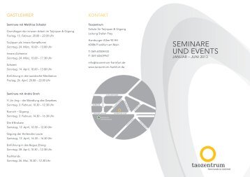 Aktueller Seminarflyer als PDF - Taozentrum-Frankfurt