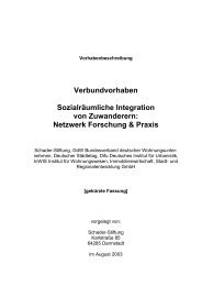 Projektantrag - Schader-Stiftung