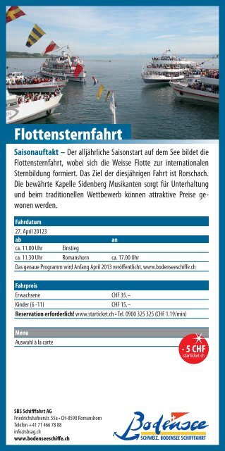 Flyer Flottensternfahrt