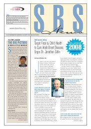 April - SBS news•issue 5 - SLAS