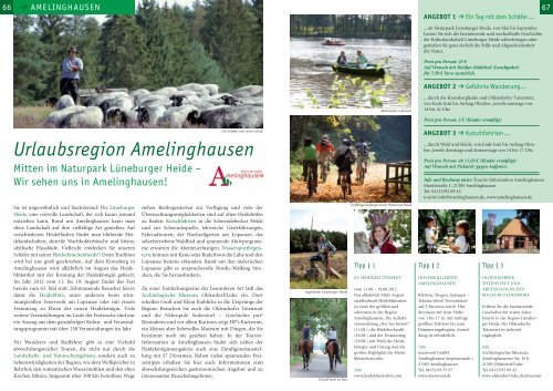 Urlaubsregion Amelinghausen Samtgemeinde Dahlenburg