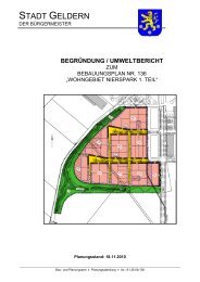 bebauungsplan - Stadt Geldern